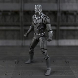 ฟิกเกอร์ model💥Original💥 Marvel Avengers Black Panther Action Figure Captain America 3 toys