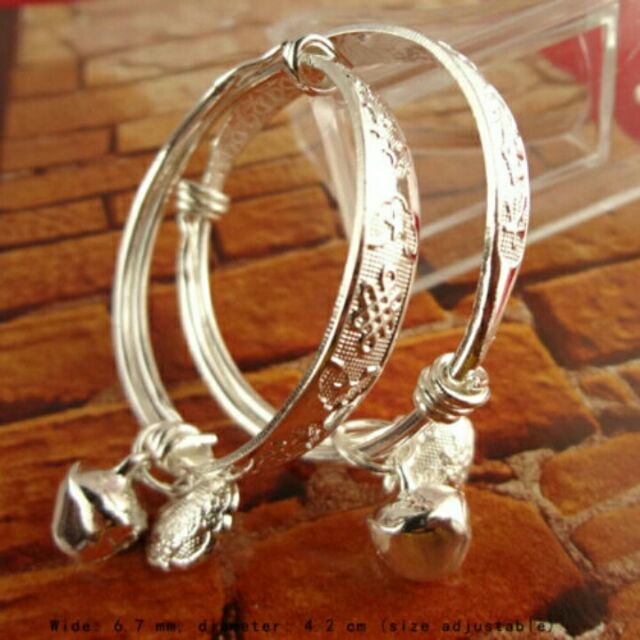 พร้อมส่งจาก🇹🇭🇹🇭จ้ากำไลข้อเท้าเด็ก สามารถปรับขนาดได้
