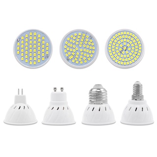 หลอดไฟ Led สปอตไลท์ Ac 220V Smd 2835 Gu10 E27 E14 สําหรับตกแต่งตู้เสื้อผ้า