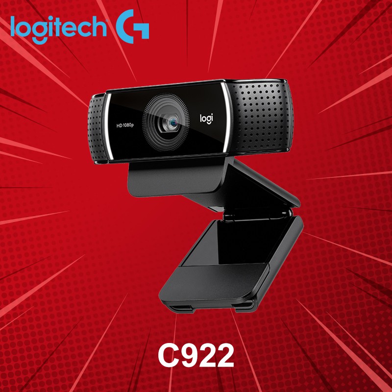 เว็บแคม Logitech C922 Pro Stream Webcam ประกันศูนย์ 2 ปี