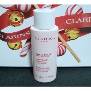 โทนเนอร์เพื่อผิวกระจ่างใส แท้💯%Clarins White Plus Brightening Milk Treatment Lotion 50ml. มีฉลากไทส