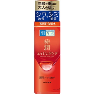 Hada Labo Gokujun Medicinal Toner แก้ปัญหาริ้วรอย ปราศจากน้ำหอม 170 ml  ขวดสีแดง (แพคเกจใหม่)