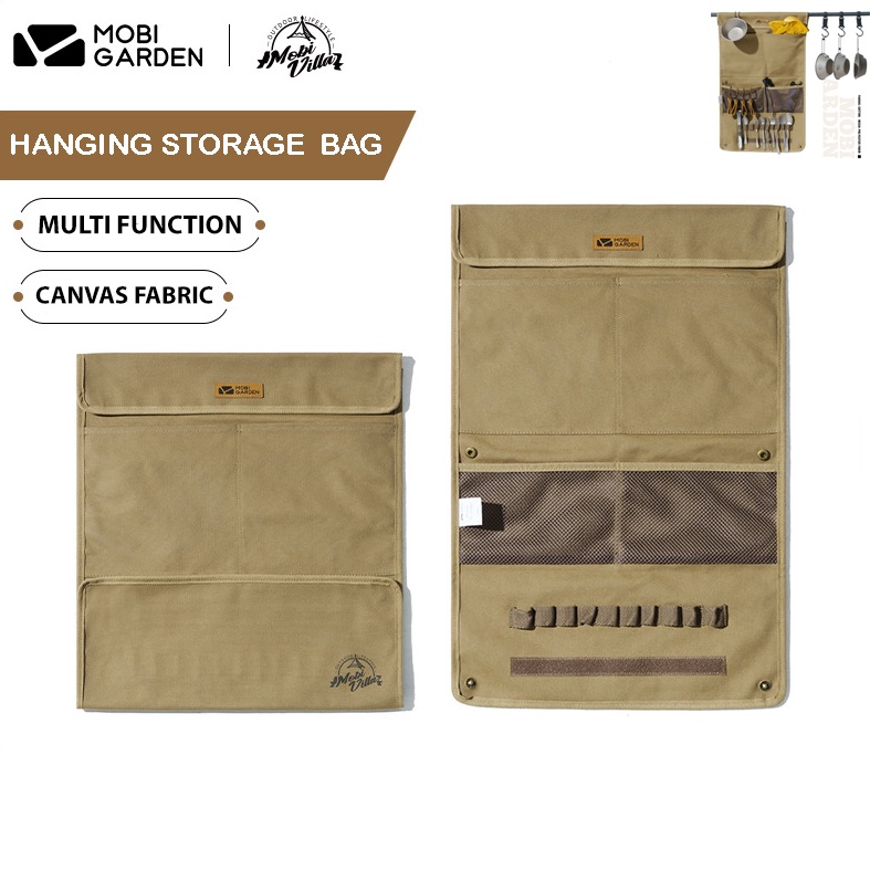Mobi Garden Hanging Storage Bag กระเป๋าแขวนใส่อุปกรณ์แคมป์ปิ้ง (จัดส่งจากไทย)