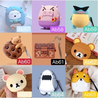 🔥พร้อมส่ง🔥Airpods1/2 i9stws i11tws i12twsเคสแอร์พอดซิลิโคนลายการ์ตูนน่ารักๆ