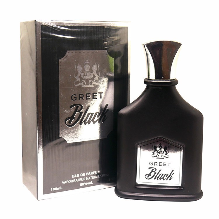 🌟ขายดี🌟 [น้ำหอม] MB Greet Black For Men Eau De Parfum 100ml. [ของแท้นำเข้าจาก UAE]