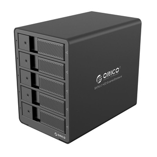 ORICO 9558U3 3.5-INCH EXTERNAL HARD DRIVE ENCLOSURE BLACK 2 YEARS WARRANTY