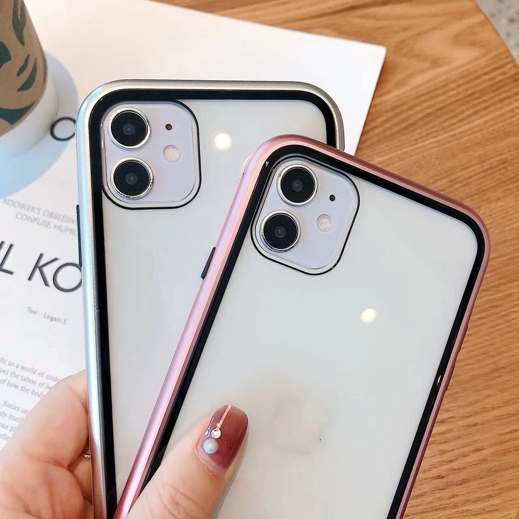 A001 #CASE PHONE FOR Oppo A31 A5 F15 A9 F7,A3s,F9,F11pro,A5S,A1K,A7 เคสแม่เหล็ก ประกบ (กระจกด้านหลัง) กันกระแทก