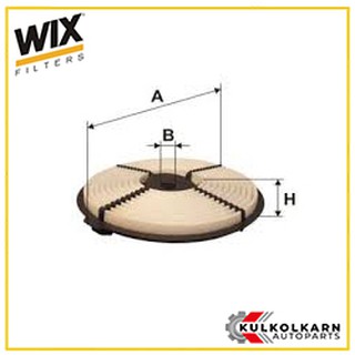 WIX กรองอากาศ TOYOTA (กลม) โคโรล่า 16V AE90-100, AT171 (WA6047)