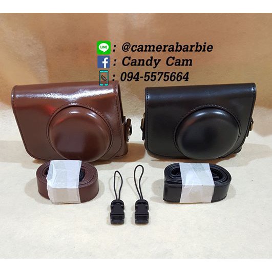 Fullcase เคสหนัง แบบเต็ม Canon G7x mark2 และ G7x mark3