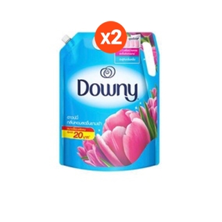 Downy Fabric enhancer ดาวน์นี่ หอมสดชื่นยามเช้า น้ำยาปรับผ้านุ่ม ชนิดถุงเติม 2.1 ลิตร 2 ถุง p&g