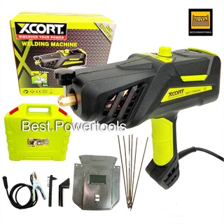 XCORT ปืนเชื่อมไฟฟ้าแบบพกพา ตู้เชื่อมพกพา 3200W ARC118 กระแสไฟคงที่ ที่สุดของงานเชื่อมพร้อมกระเป๋าและของแถม