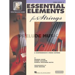 ESSENTIAL ELEMENTS FOR STRINGS – BOOK 2 WITH EEI Viola (HL00868058)