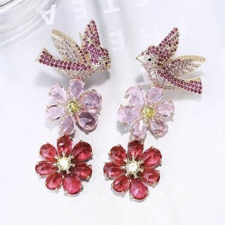 Hiend earrings jewelry grade ต่างหูเพชรออกงานสวยมาก