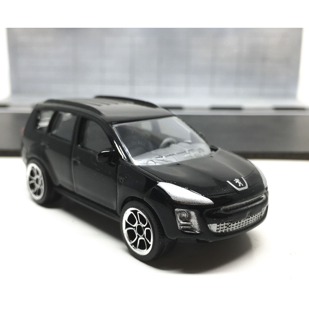 Majorette Peugeot 4007  - Black Color /Wheels 5HC /scale 1/64 (3 inches) no Package