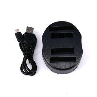 ที่ชาร์จแบตเตอรี่กล้อง Canon Dual USB Charger รุ่น NB-4L/NB-5L สำหรับ Canon IXUS 990 980 860 970..