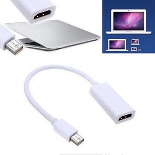 Mini Display Port DP Thunderbolt to HDMI Adapter Cable (White)