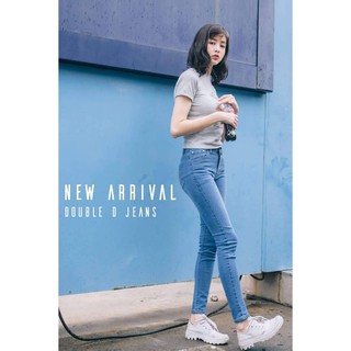 กางเกงยีนส์ Double D Jeans 1203 ของใหม่ (เอว 30-32)