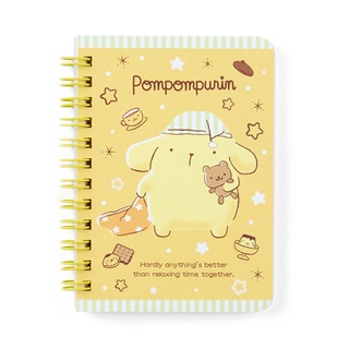 สมุดห่วงบันทึก ขนาด B7 ลาย Pompompurin pn / Pompompurin