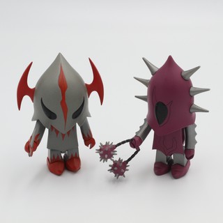 ฟิกเกอร์ โมเดล เมดิคอม คูบริค : Medicom Toy Devil Robots 100% Kubrick Evirob Series 2 (Hork,Spike)