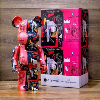 BE@RBRICK 1000% ANDY WARHOL x JEAN-MICHEL BASQUIAT # 1 [New]