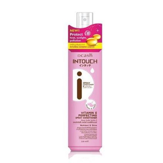 Dcash Intouch Spray Conditioner ดีแคช สเปรย์ คอนดิชั่นเนอร์ ชนิดไม่ต้องล้างออก 220 ml. ปรับสภาพผมให้แข็งแรงขึ้น ไม่ชี้ฟู รูปที่ 3