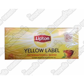 ของแท้ ชาลิปตัน Lipton ซองจุ่ม 25 ซอง