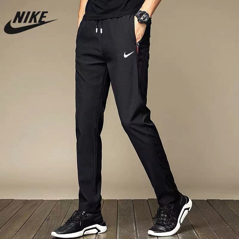 AdidasและNIKEใหม่ผู้ชายและผู้หญิงหลวมระบายอากาศตรงกางเกงลำลองมีซิปกระเป๋ากางเกง#โปรดทราบโปรดอ่านแผนภูมิขนาดผลิตภัณฑ์ของเ
