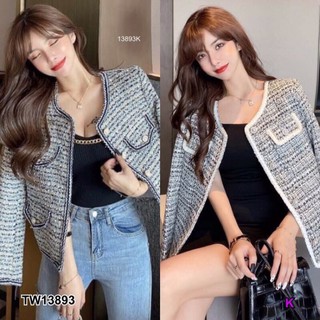 🔥🔥เสื้อคลุมผ้า แจ๊คการ์ดกระดุมมุก งานสวย เก๋📌📌