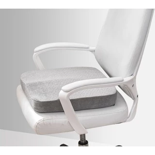 เบาะรองนั่ง ที่รองนั่ง เบาะนั่ง Memory Foam ทรงสี่เหลี่ยมขนาด 40x40x6 ซม.(no slip-curve)