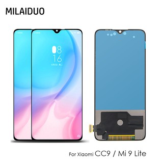 ชุดประกอบหน้าจอสัมผัสดิจิทัล LCD สําหรับ XiaoMi XiaoMi CC9 Mi 9 lite