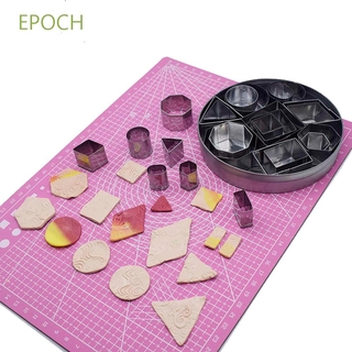 Epoch อุปกรณ์แม่พิมพ์สแตนเลสสําหรับใช้ในการทําคุ้กกี้ 24 ชิ้น / ล็อต