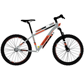 จักรยานเสือภูเขา จักรยานเสือภูเขา GRANDE ALU 18.6 สีเงิน จักรยาน กีฬาและฟิตเนส MOUNTAIN BIKE GRANDE ALU 18.6 SILVER SILV