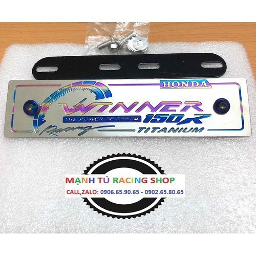 WINNER TITAN NAME PLATE FULL OF SCREWS - 729AF