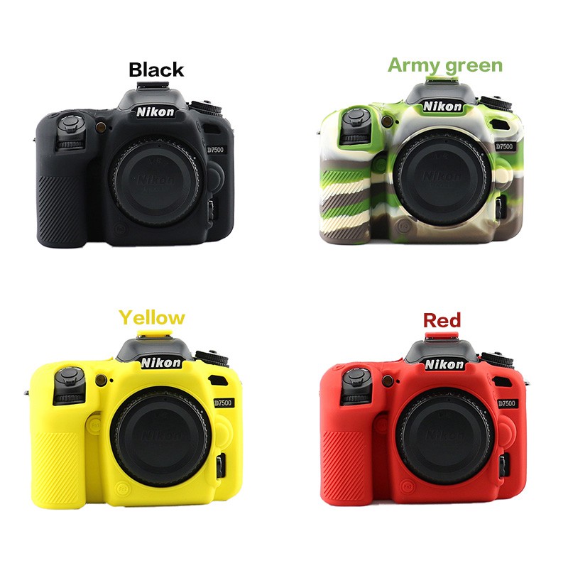 เคสกล้องยางนุ่มสําหรับ Nikon D7500