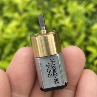 16GA-030 DC 1.5V 3V 3.7V Metal Gear Reducer 130-325RPM Slow Speed Electric Gear Motor High Torque Reversed Speed Reducer