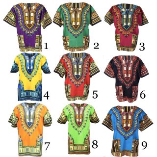 เสื้อจังโก้ dashiki cotton 100%. Sizeใหญ่