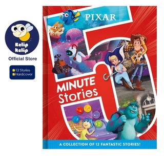 Disney Pixar หนังสือนิทาน 5 นาที ปกแข็ง 12 เรื่อง 192 หน้า สําหรับเด็ก