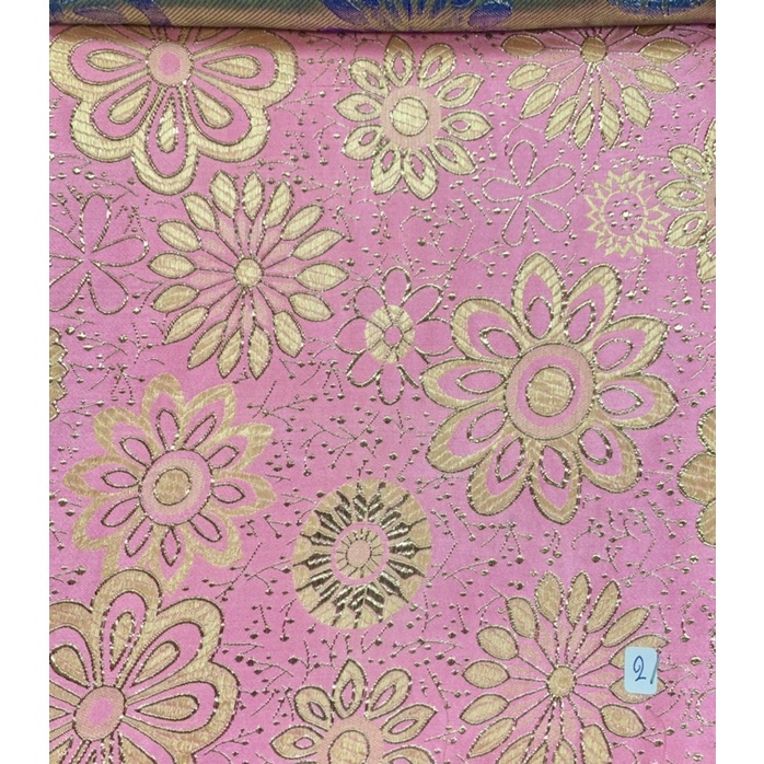 ผ้าBroket fabric(แจ้งสีทางแชท หรือหมายเหตุได้เลยค่ะ)