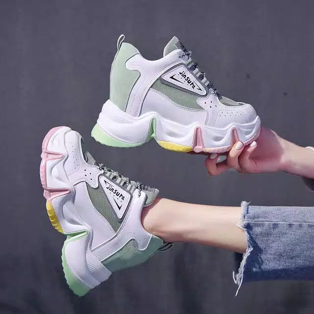รองเท้าผ้าใบผู้หญิง Jinsura RAINBOW