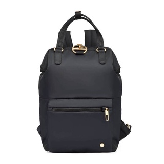 pacsafe citysafe cx mini backpack Black Color : กระเป๋าเป้กันขโมยสำหรับผู้หญิง