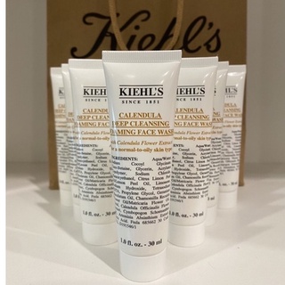 โฟมล้างหน้า Kiehls Calendula Deep cleansing Foaming face wash 30ml