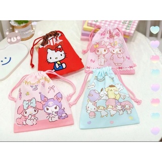 ถุงหูรูดsanrio*พร้อมส่ง*