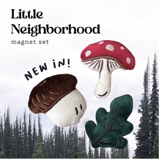 Little Neighborhood - แม่เหล็ก / เข็มกลัด / ที่ติดโทรศัพท์ (Griptok)