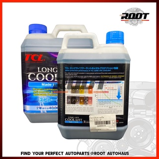 TCL น้ำยาหม้อน้ำ สีฟ้า LONG LIFE COOLANT