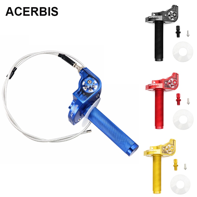Acerbis คันเร่งอลูมิเนียม CNC ปรับได้ สําหรับจักรยานวิบาก 110-250cc