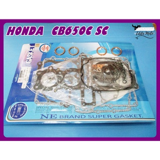 HONDA CB650C SC ENGINE GASKET COMPLETE SET "NON ASBESTOS" ISO 9001 // ปะเก็นเครื่อง ชุดใหญ่ อย่างดี ไม่มีแร่ใยหิน