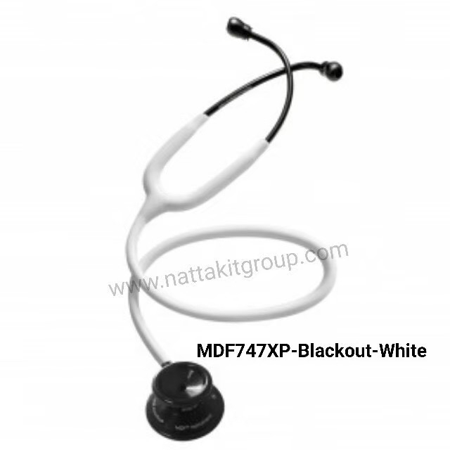 MDF747XP#BO29  MDF หูฟังทางการแพทย์ Stethoscope Acoustica - (Blackout-White)