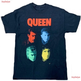 เสื้อยืดคอกลมQueen Hot Space T-Shirt ควีน วงร็อค เสื้อยืดพิมลาย เสื้อยืดชาย เสื้อผู้หญิง แนวสตรีท เสื้อยืดแฟชั่นS-4XL