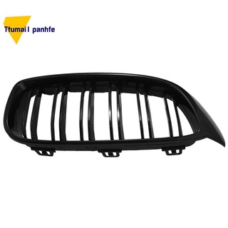 กระจังหน้า Grilles Kidney Grill แบบเปลี่ยนสําหรับ Bmw 4 Series F32 F33 F36 F80 F82 สไตล์สปอร์ตคู่ M4 สีดําสดใส