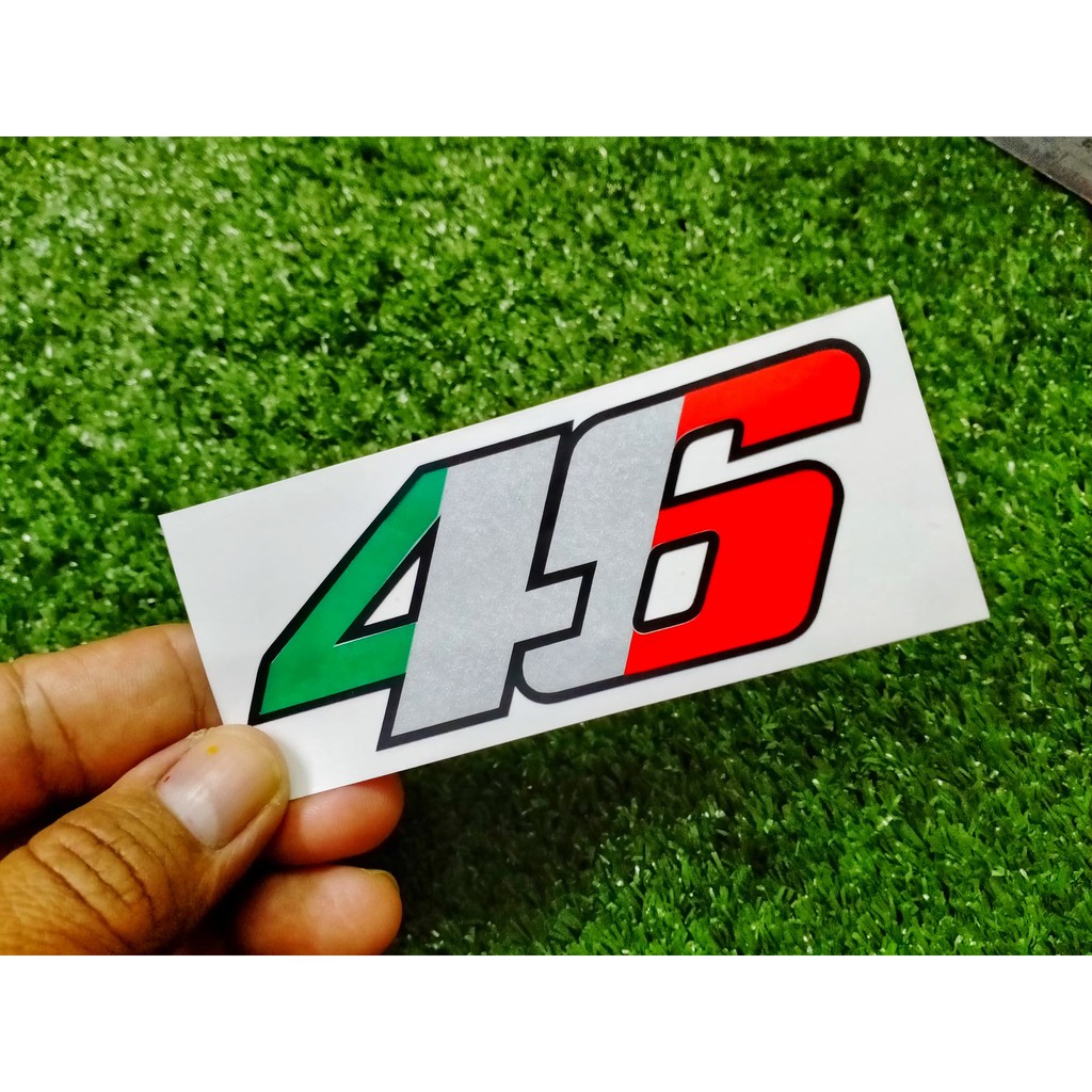 สติ๊กเกอร์ สติ๊กเกอร์ เบอร์ 46